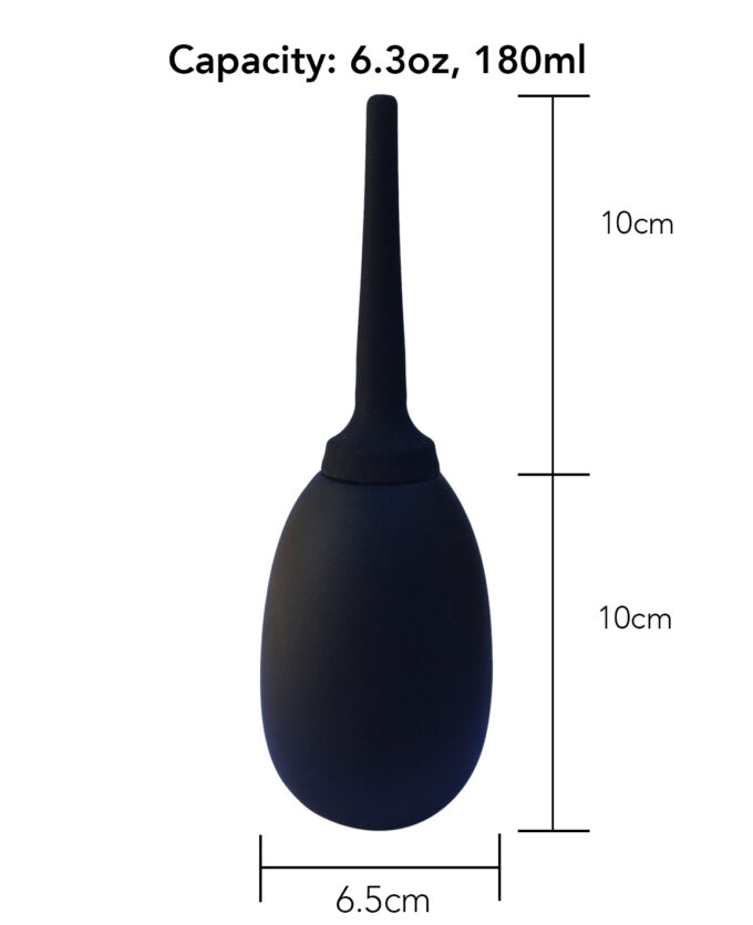 CLEAN Confidence Enema Bulb - Oval-Shape