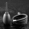 CLEAN Confidence Enema Bulb - Oval-Shape - Versatile All-In-One Ideal for Travel Douche Solution