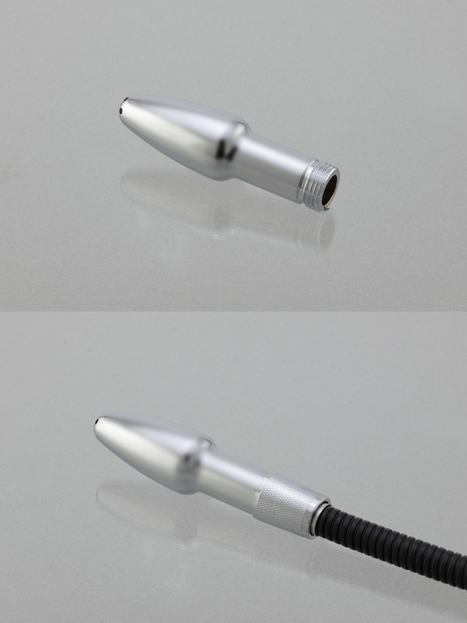 CLEAN Confidence Enema Shower Wand with Pointed Head