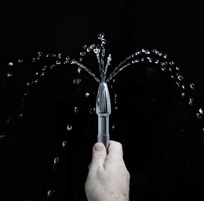 CLEAN Confidence Enema Shower Wand with Pointed Head