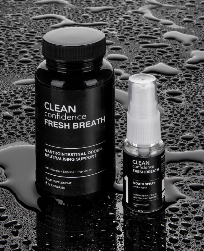 CLEAN Confidence FREASH BREATH Mouth Spray with Eucalyptus - 3-Bottle Set