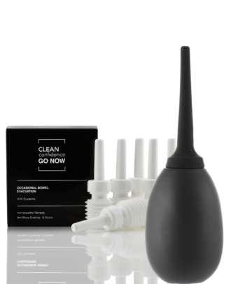 Deep Full Cleanse Guaranteed Travel Hack Set - GO NOW and Oval Enema Bulb