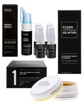 All-In-One Recovery Kit I - Nasal Spray, Mouth Spray, GO AFTER, HOLESOOTHE