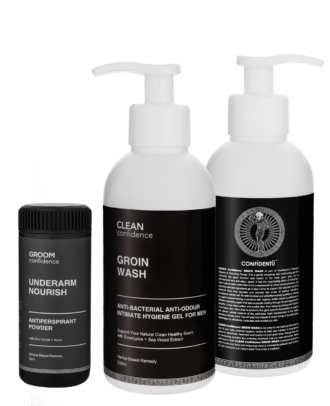 Pits and Groin Personal Care Kit - GROIN WASH, UNDERARM NOURISH